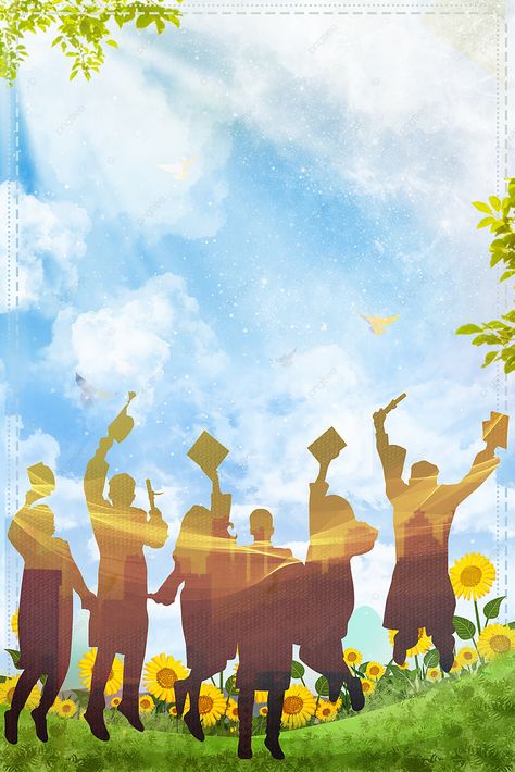 Fresh Graduation Season Farewell To School Graduation Photos Background Farewell Background Design, Farewell Background Template, Farewell Poster Background, Farewell Wallpaper, Sheeple Quotes, Graduation Background Design, Farewell Background, Farewell Images, Graduation Photo Background