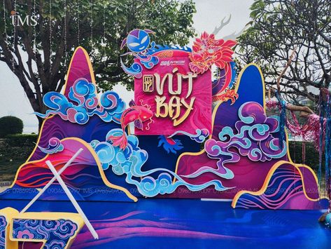 Photobooth Backdrop Event, Event Booth Design Exhibitions, Exhibition Booth Design Ideas Creative, Photobooth Event, Pink Retro Wallpaper, Event Booth Design, Photobooth Backdrop, Chinese New Year Design, Event Booth