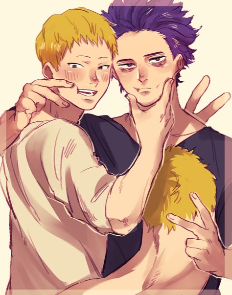 Hitoshi Shinsou x Mashirao Ojiro | Boku no Hero Academia Ojiro X Shinsou, Bakugou's Mom, Ms. Joke, Jim Hawkins, Academia Wallpaper, My Hero Academia Shouto, Manga Pages, Random Pics, Hero Academia Characters