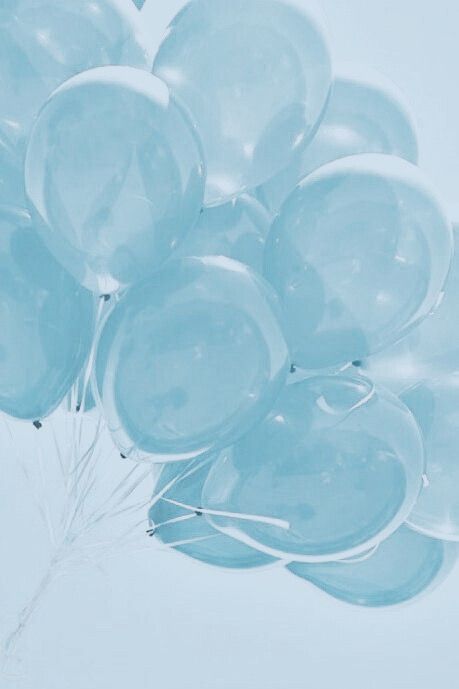 Balloons Aesthetic, Everything Is Blue, Baby Blue Aesthetic, Light Blue Aesthetic, Blue Wallpaper Iphone, Blue Aesthetic Pastel, Blue Pictures, Wallpaper Pastel, Bleu Pastel