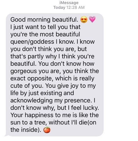 like this pin? follow @destinyyy11 for more ♥︎ 11:11 Messages For Girlfriend, Message For Girlfriend Sweet, Sweet Message For Girlfriend, Sweet Messages For Boyfriend, Messages For Girlfriend, Cute Texts For Her, Relationship Paragraphs, Good Morning Text Messages