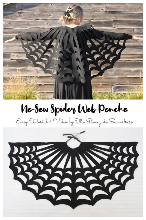 Spider Web Cape Diy, Spider Web Costume Women Diy, Spider Web Costume Diy, Spider And Web Costume, Diy Spider Web Costume, Charlottes Web Costume Diy, Spider Costume Diy Women, Spider Web Costume Women, Charlottes Web Costume Ideas