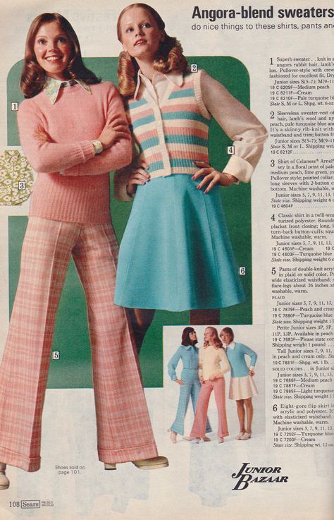 Sears Wish Book, Decades Fashion, 60s 70s Fashion, 60s And 70s Fashion, 70s Inspired Fashion, 70s Outfits, Seventies Fashion, 70’s Fashion, 1970s Fashion