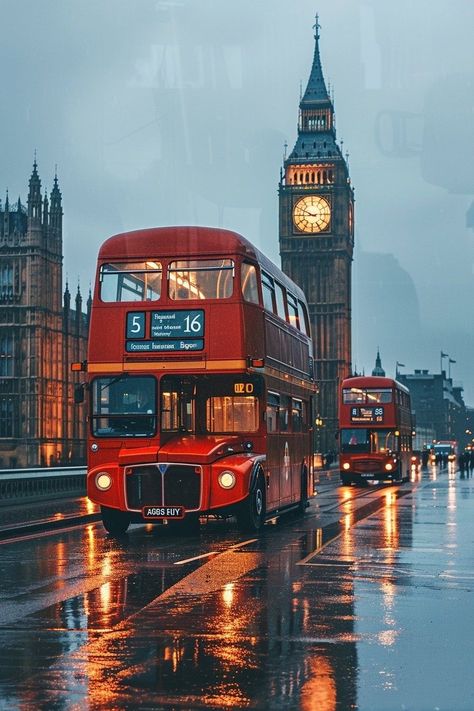 London Bus Aesthetic, London Street Aesthetic, Bus Picture, Pictures Of London, London Red Bus, London Street Photography, London Big Ben, London Wallpaper, Inner Journey