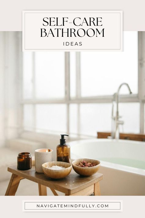 relaxing bathroom Diy Spa Bathroom Ideas, Small Spa Bathroom Ideas, Spa Like Bathroom Ideas, Relaxing Bathroom Ideas, Diy Spa Bathroom, Soothing Decor, Spa Day Aesthetic, Small Spa Bathroom, Spa Bathroom Ideas