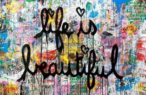 Mr. Brainwash | ZK Gallery Mr Brainwash, Graffiti Artwork, Poster Pictures, Graffiti Wall, Banksy, Painting Style, Wall Art Painting, Canvas Artwork, Wall Painting