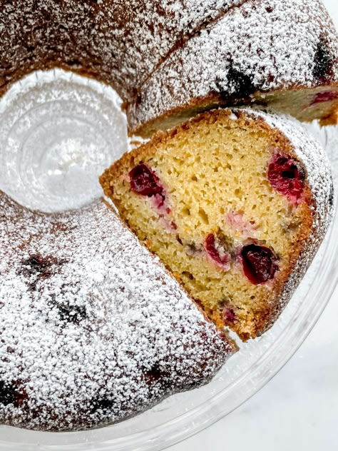 Company Cranberry Almond Bundt Cake (Gluten-Free, Dairy-Free) Dairy Free Bundt Cake, Kat Can Cook, Almond Bundt Cake, Kathleen Ashmore, Poppy Seed Bundt Cake, Heavenly Desserts, Cranberry Cake, Gluten Free Thanksgiving, Cranberry Almond