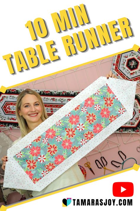 Paper Piecing Table Runner, Simple Christmas Table Runners Patterns Free, 10 Minute Table Runner Tutorial Easy Diy, Table Runners No Sew, 10 Minute Table Runners, 10 Min Table Runner Patterns, Table Runner Pattern Free Easy, Simple Table Runner Patterns, Easy Table Runners Patterns Free