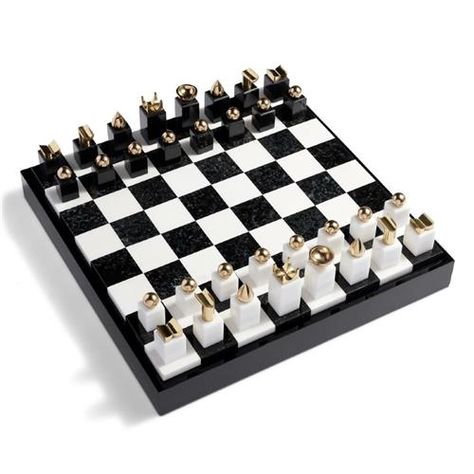 Glass chess set