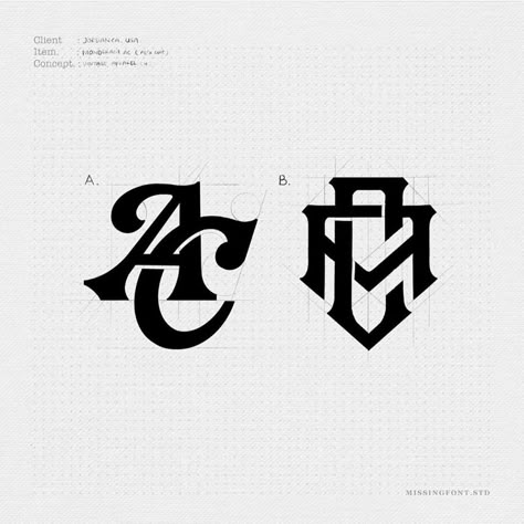 Ac Monogram, Co Logo Design, 200k Followers, Instagram Logo Design, Typo Logo Design, Sports Logo Inspiration, Make Your Own Logo, Logo Design Illustration, Typographic Logo Design