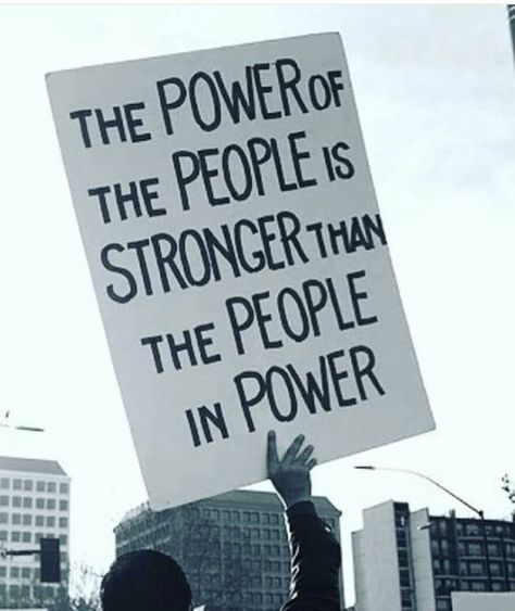 Powerful Protest Images, Power To The People Art, People Power Revolution Poster, Peaceful Protest Aesthetic, Power To The People Poster, Protest Art Graffiti, Quotes About Revolution, Anarchist Stickers, Diplomacy Quotes