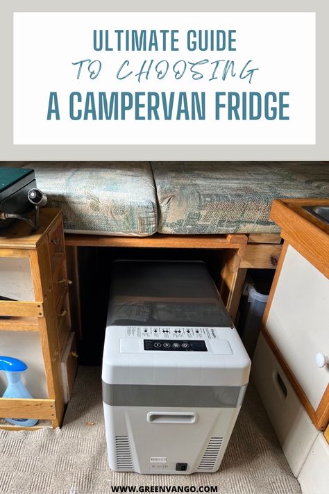 What’s a campervan fridge and do you need one for van life? Learn about the different types and how to choose the best van fridge for you. #vanbuildkitchen #vanbuildhacks #vanbuildideas #refrigerator #portablefridge #dometic Dometic Fridge Van, Campervan Fridge Ideas, Campervan Fridge, Van Fridge, Large Refrigerator And Freezer, Camper Fridge, Best Van, Best Campervan, Smart Fridge