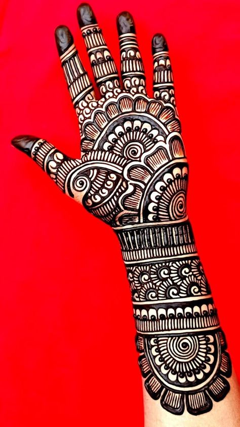 Front Hand Simple Mehendi Design Palm, Mehendi Designs For Hands Simple Easy Full Hand, Mhendi Design Unique Latest Simple, Mehndi Art Designs Front, Mehndi At Home, Easy Mehandi Designs, Mehandi Design For Hand, Mehndi Bridal, Beautiful Simple Mehndi Design