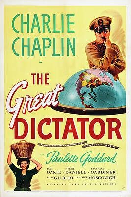 Wall Art - Photograph - The Great Dictator, 1940 by Vintage Hollywood Archive Charlie Chaplin Movies, The Great Dictator, Paulette Goddard, The Dictator, Charles Spencer, Charles Chaplin, Film Vintage, The Great, I Love Cinema