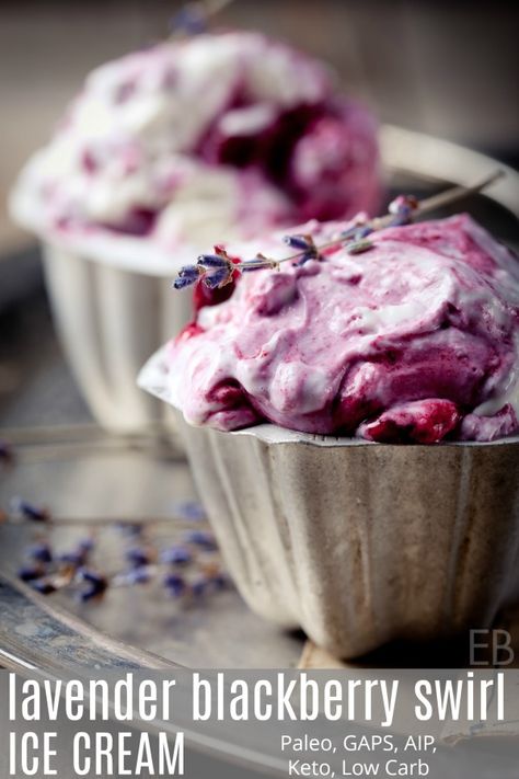 Blackberry Ice Cream Recipe, Craving Ice Cream, Blackberry Ice Cream, Lavender Ice Cream, Seasonal Desserts, Ice Cream Gelato, Ice Cream Ice, Homemade Ice Cream Recipes, Ice Cream Sorbet