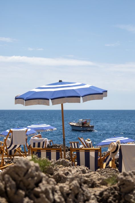 Escape to paradise at Lanfontalina Beach Club in Capri, Italy. Indulge in luxury with crystal-clear waters, breathtaking views, and sun-soaked vibes. Your Mediterranean dream destination awaits! Capri Italy Photography, Summer In Italy, Capri Italy, Italy Photography, Film Photos, Branding Mood Board, Crystal Clear Water, Dream Destinations, Beach Club