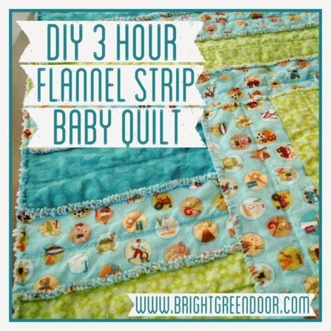 Strip Rag Quilts, Rag Quilt Instructions, Rag Quilting, Flannel Rag Quilts, Rag Quilt Tutorial, Rag Quilt Patterns, Baby Rag Quilts, Baby Quilt Ideas, Basic Quilt