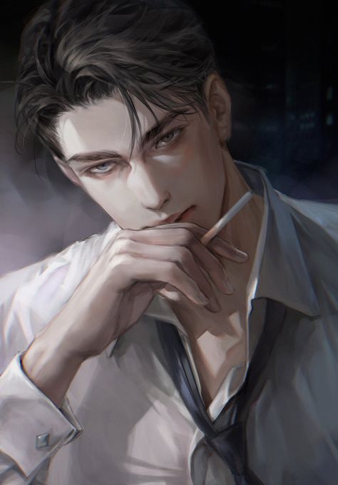 Guy Oc Art, Vampire Male Art, Handsome Man Art, Ceo Man, Boy Digital Art, Character Art Male, Male Character Art, Male Art Men, Character Male