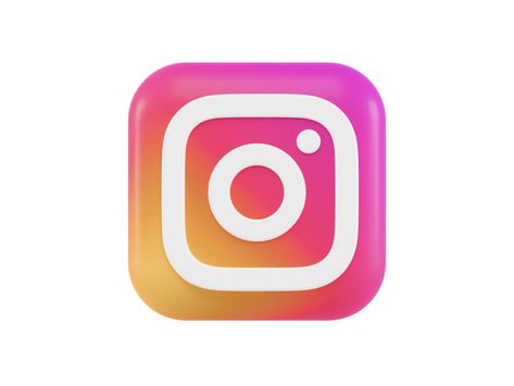 Instagram 3d Icon Concept by Alexander Shatov on Dribbble App Icon Design Black, Icon Design Black, Facebook Icon Png, Icon Homescreen, App Organization, Instagram Ios, Facebook Icons, Instagram Symbols, Stock Icon