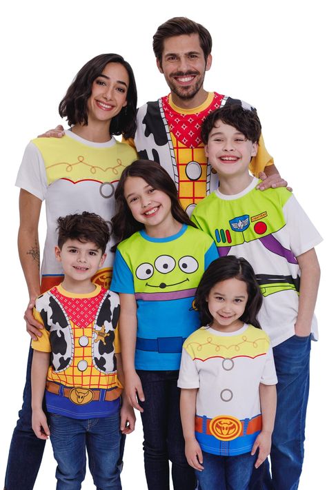 PRICES MAY VARY. Officially licensed Disney Woody men's short sleeve graphic tee shirt Contrast raglan sleeves; Dress-up cosplay design; Rib knit crew neck collar; Awesome screen print design with shiny gold foil; Pull on closure; Kids and adult sizes for fun matching family outfits Fashion tees with cool character designs you will love to wear; made from a soft clothing material that is safe on skin Durable and long-lasting graphic tshirts with a comfortable fit and an easy to dress design maki Toy Story Jessie, Family Cosplay, Disney Dress Up, Matching Family T Shirts, Sheriff Woody, Toy Story Woody, Space Ranger, Toy Story Characters, Disney World Vacation Planning