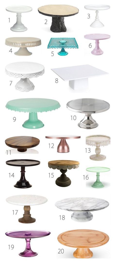 Cake Stands Cakes On Stands, Cake Stands Display, Cake Stand Ideas, Diy Cake Stands, Cake Plates Diy, Cake Stand Decor, Diy Cake Stand, Cake Pedestal, Beautiful Cake Stands