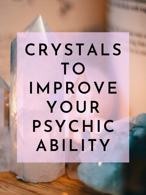 Crystals For Psychic Abilities, Crystal Magick, Crystals For Wealth, Crystals Healing Grids, Crystals For Beginners, Third Eye Chakra Stones, Crystal Healing Chart, Psychic Ability, Spiritual Awakening Signs