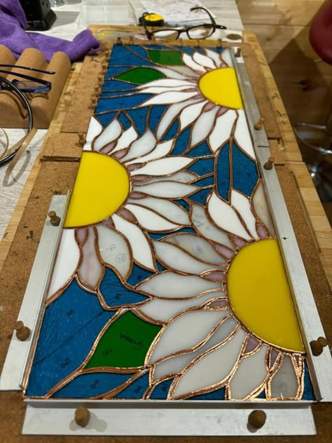 Diy Stained Glass Window, Stain Glass Ideas, Glass Painting Patterns, Fused Glass Artwork, Making Stained Glass, Glass Mosaic Art, Stained Glass Window Panel, Custom Stained Glass, Stained Glass Decor