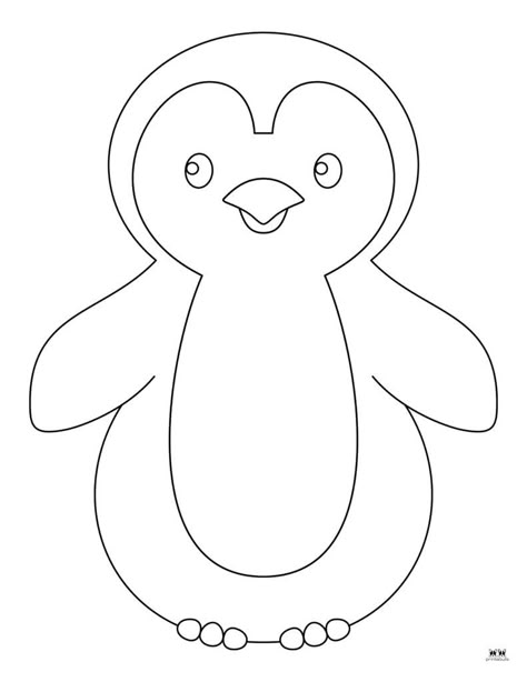 Choose from a wide variety of penguin coloring pages and templates for coloring and crafting fun during the winter months. 100% FREE. Print from home! Penguin Coloring Pages Free Printable, Penguin Template Free Printable, Penguins Preschool, Diy Calendar Planner, Penguin Template, Penguin Printable, Polar Bear Plunge, Free Printable Clip Art, Snowflake Coloring Pages