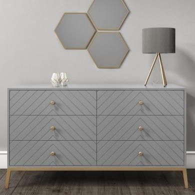 Chest Of Drawers Decor, Chest Of Drawers Design, Drawers Design, Wide Chest Of Drawers, Bedroom Chest Of Drawers, 6 Drawer Chest, Bedroom Chest, Drawer Design, Bedding Stores