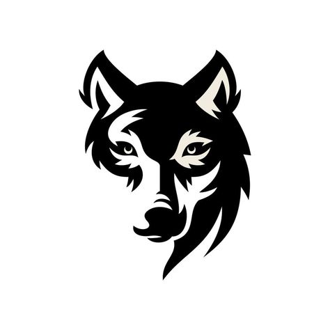 Wolf Face Drawing, Wolf Silhouette, Wolf Illustration, Wolf Artwork, Wolf Face, Wolf Wallpaper, Wolf Drawing, Wild Wolf, Wolf Design