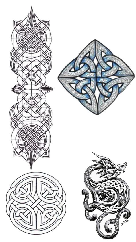 Celtic Illumination, Dragon Celtic, Celtic Design, Celtic Designs, Tattoos, Design