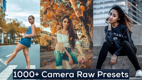 1000+ Photoshop Camera Raw Presets Pack Free Download Lightroom Raw, Photoshop Presets Free, Aesthetic Lightroom Presets, Moody Lightroom Presets, Presets For Instagram, Vintage Lightroom Presets, Lightroom Presets For Portraits, Photoshop Presets, Photography Lightroom