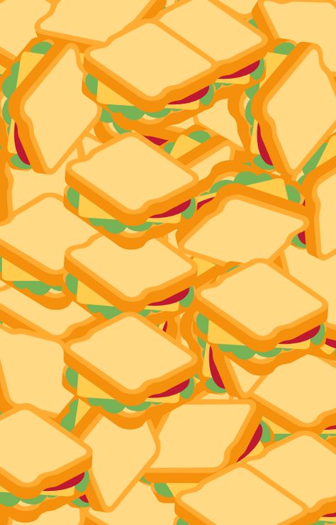 Sandwiches. Cute Food Backgrounds, Sandwich Wallpaper, Bread Wallpaper, Background Screensavers, Song Wallpaper, Up Wallpaper, Food Wallpapers, Aesthetic Cats, Posters For Room