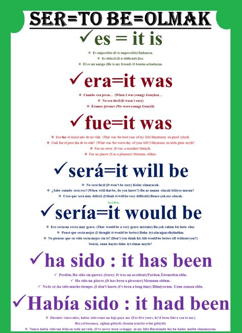 The verb “to be” in English & "ser" in Spanish are both very important verbs. They are used in many different situations. both irregular. They don’t have the same form or follow the same grammar rules as regular verbs. Spanish Ser, Ser And Estar, Useful Spanish Phrases, Spanish Words For Beginners, Verb To Be, Basic Spanish Words, Learning Spanish Vocabulary, Regular Verbs, Spanish Verbs