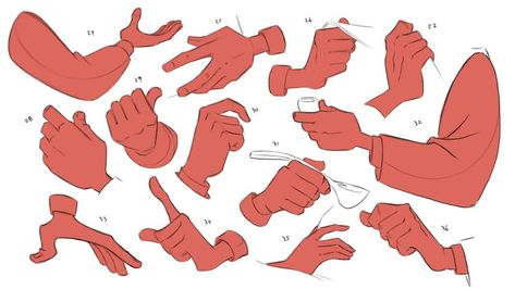 Draw Hands, Hand Drawing Reference, Body Reference Drawing, Hand Reference, Animation Reference, Figure Drawing Reference, Body Drawing, Drawing Practice, Art Tutorials Drawing