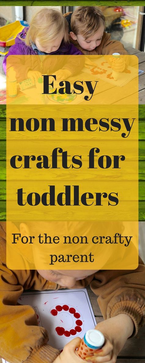 Easy Crafts For Toddlers, Easy Toddler Crafts, Messy Crafts, Easy Toddler Activities, Toddler Arts And Crafts, Crafty Mom, Crafts For The Home, Easy Toddler, Crafts For Toddlers