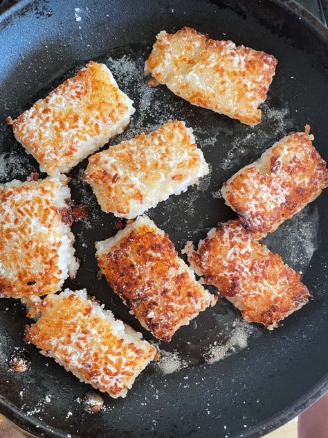 Crispy Rice Is a Fun Way To Turn Leftover Rice Into a Whole New Dish | Kitchn Unique Rice Recipes, Sushi Rice Recipe, Rice Crispies Recipe, Chinese Side Dishes, Fun Appetizers, Leftover Rice Recipes, Sushi Rice Recipes, Making Fried Rice, Rice Snacks