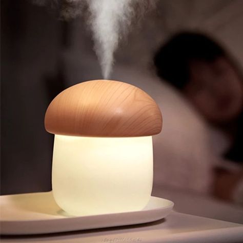 Cute Air Purifier, Cute Humidifiers, Cute Humidifier Aesthetic, Bedroom Humidifier Aesthetic, Cute Diffusers, Cool Diffusers, Cute Diffuser, Humidifier Cute, Humidifier Mushroom