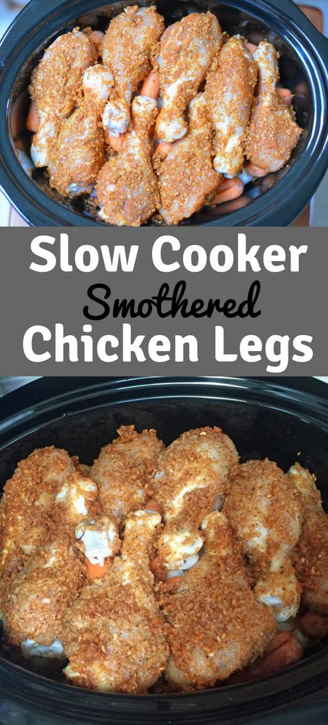 Chicken Legs In The Crock Pot Healthy, Chicken Drumsticks In The Crockpot Easy, Chicken Leg Freezer Meals, What To Do With Chicken Legs For Dinner, Smothered Chicken Legs In The Crock Pot, Crock Pot Chicken Legs Slow Cooker, Chicken Leg Crockpot Recipes, Crockpot Chicken Drumstick Recipes, Drumstick Chicken Recipes Crockpot