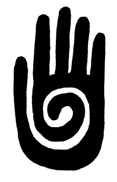 Symbols Tattoo, Hand Symbols, Native American Symbols, American Symbols, Dream Symbols, Pola Sulam, Symbolic Tattoos, Native American Art, Linocut