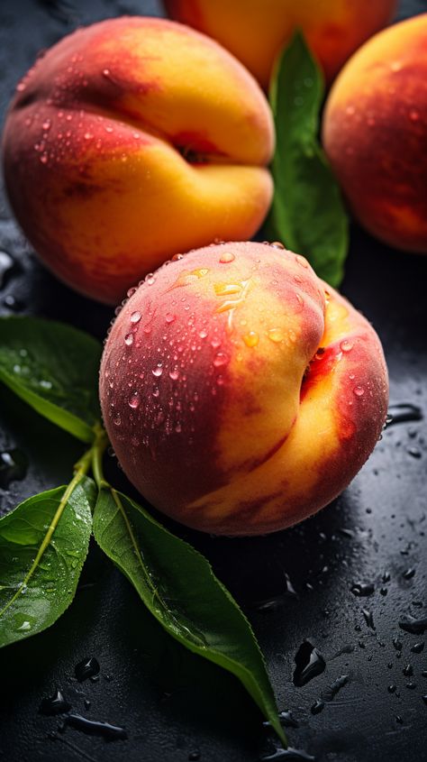 Peaches Still Life, Fruit Astethic, Peaches Photography, Peach Photo, Fruit Photos, Peach Photography, Fruits Photography, Fruit Still Life, Peaches