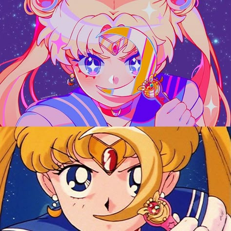 Sailor Moon Redraw Challenge, Sailor Moon Pose, Sweet Drawings, Arte Sailor Moon, Really Cool Drawings, Sailor Moon Aesthetic, No Thoughts, Sailor Chibi Moon, Sailor Moon Wallpaper