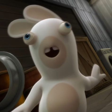 Rabbits Invasion Pfp, Rabbids Invasion Pfp, Rabbit Invasion Funny, Rabbids Invasion Icon, Rabbids Invasion Funny, Rabbid Invasion, Rabbit Pfp, Raving Rabbits, Rabbit Meme