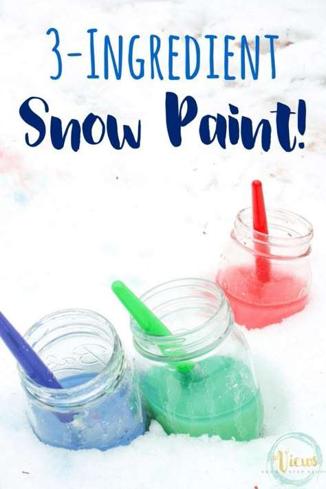 Snowday Activities, Cornstarch And Water, Snow Paint, 1000 Hours Outside, Winter Activities For Toddlers, Snow Crafts, Winter Play, Snow Activities, Nature School