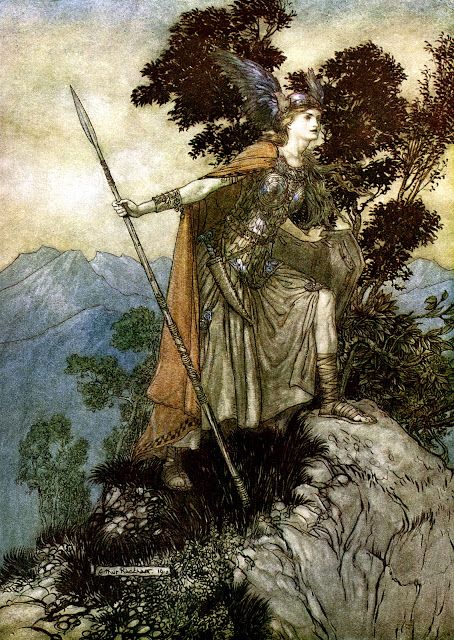 ART & ARTISTS: Arthur Rackham – part 4 Arthur Rackham Fairies, Golden Age Illustration, Fairytale Art Illustration, Arthur Rackham Illustrations, Fantasy Woods, Nordic Illustration, Monsters Illustration, Artist Moodboard, Medieval Core