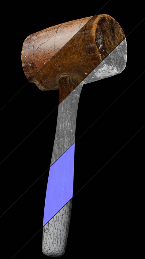 ArtStation - Antique Wooden Mallet Sawed Off Shotgun, Nikon Z7, Wooden Mallet, 3d Texture, Antique Wood, Nuts And Bolts, Carving Tools, Old Antiques, How To Antique Wood