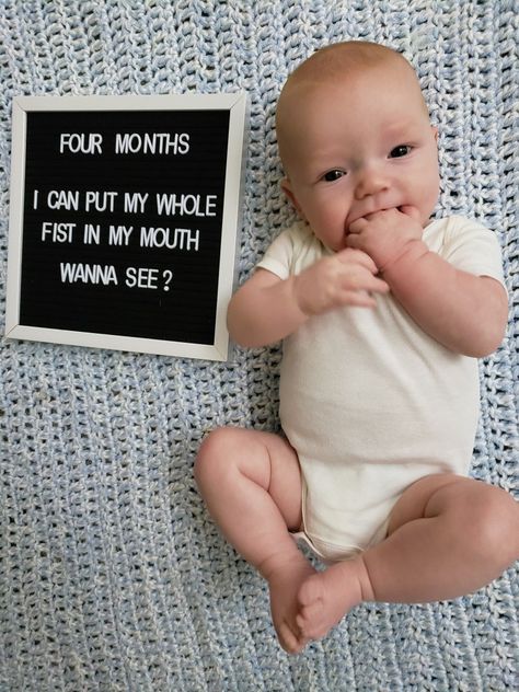 Baby posts 4 Month Old Letter Board Ideas, 4 Month Letter Board, 4 Months Letter Board Baby, 4 Month Old Milestones Photo Ideas, Two Months Old Baby Quotes, 4 Months Old Baby Photoshoot, 4 Month Milestones Photo Ideas, 4th Month Baby Photo Ideas, 4 Month Old Baby Photoshoot