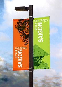 Flag Banner Design, Street Banner Design, Hanging Banner Design, Flag Design Ideas, Rollup Design, Flags Design, Pole Banners, Street Banners, Roll Up Design