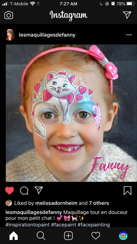 Aristocats Makeup, The Aristocats Toulouse, O'malley Aristocats, Marie Art Aristocats, The Aristocats Berlioz, Face Painting, Face Paint, Carnival Face Paint, Carnival