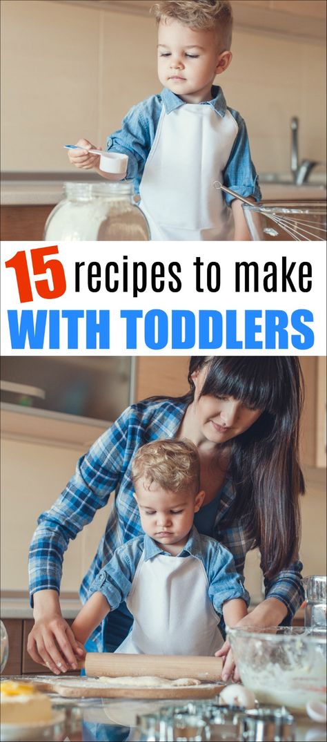 Baking With Toddlers, Cooking With Toddlers, Preschool Cooking, Recipes For Toddlers, Kids Cooking Recipes, Kid Recipes, Kids In The Kitchen, Toddler Recipes, Kids Talking